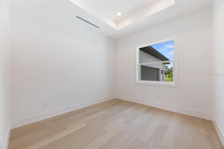 A dedicated office/study room provides the perfect work-from-home space while maintaining privacy from the main living areas.