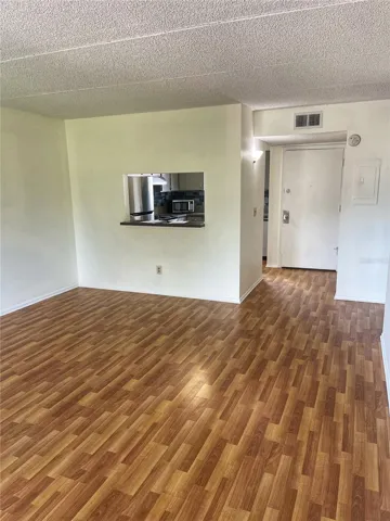 Living area to kitchen when vacant