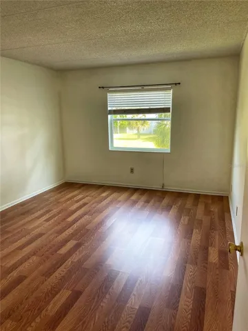 Bedroom when vacant