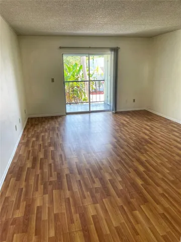 Living room to balcony when vacant