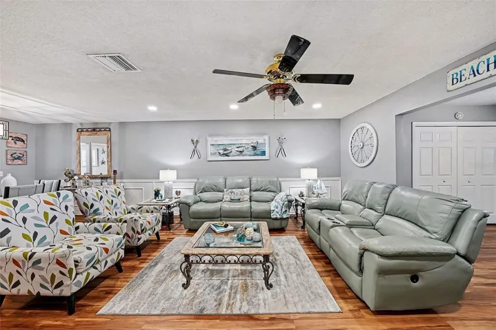 Full view of living room