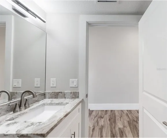 Half bath downstairs