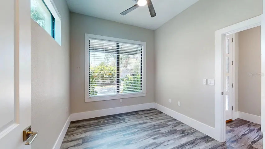 Downstairs office or fifth bedroom