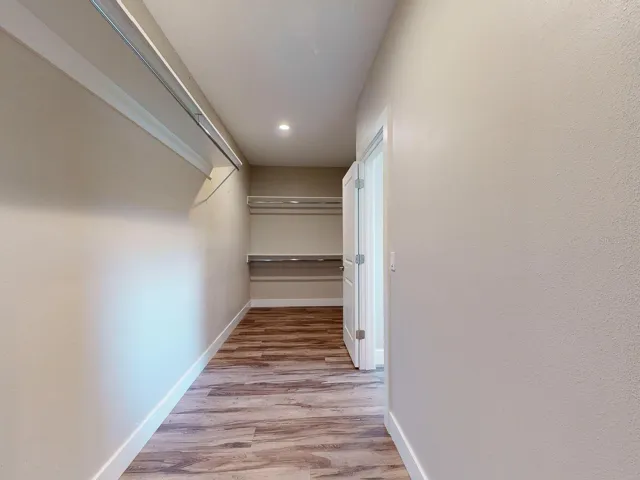 Primary closet