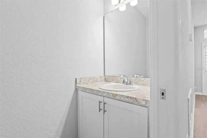 powder room for convenience and guest comfort!