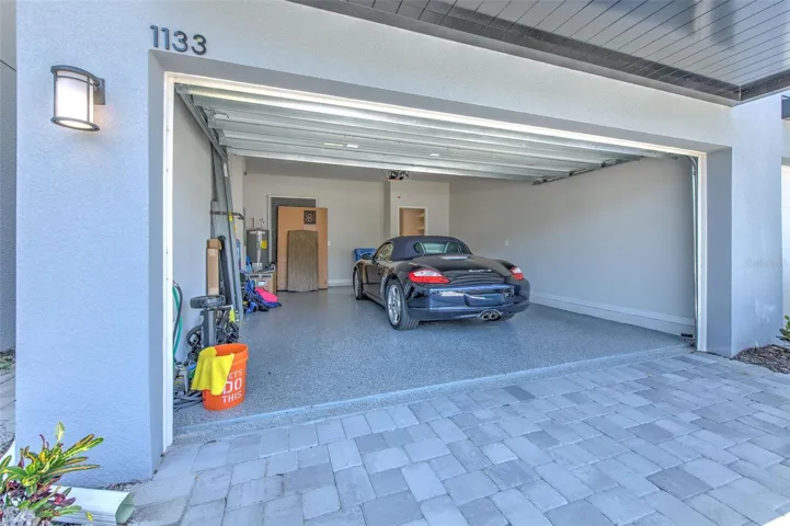 2-Car Garage with Epoxy Flooring
