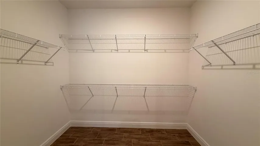 Primary closet