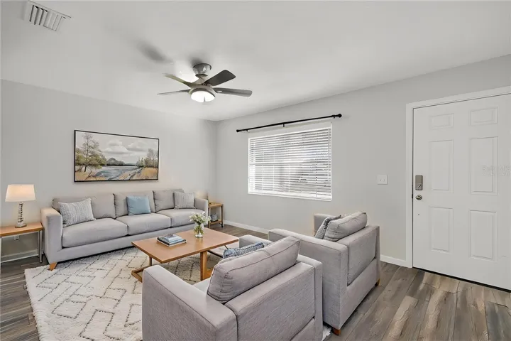 Virtually Staged Family Room