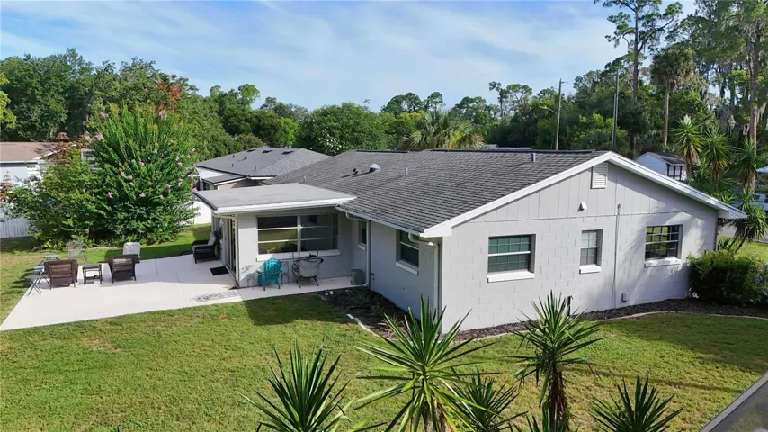 Rear Exterior & Backyard