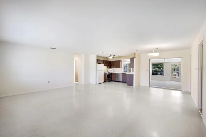 Open floor plan - Living, dining, and kitchen all open to one another