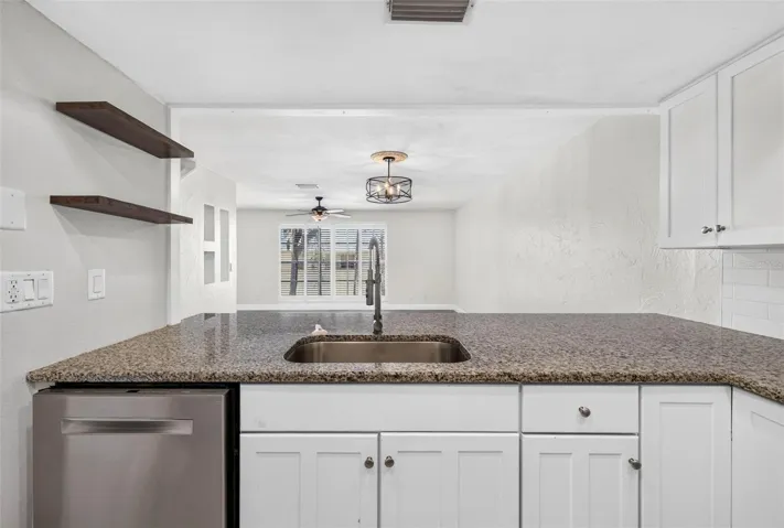 Kitchen open to greatroom