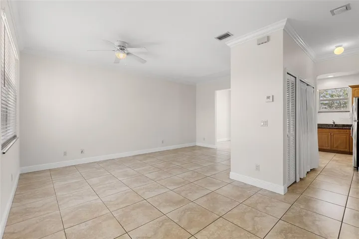 Entrance way-living room
