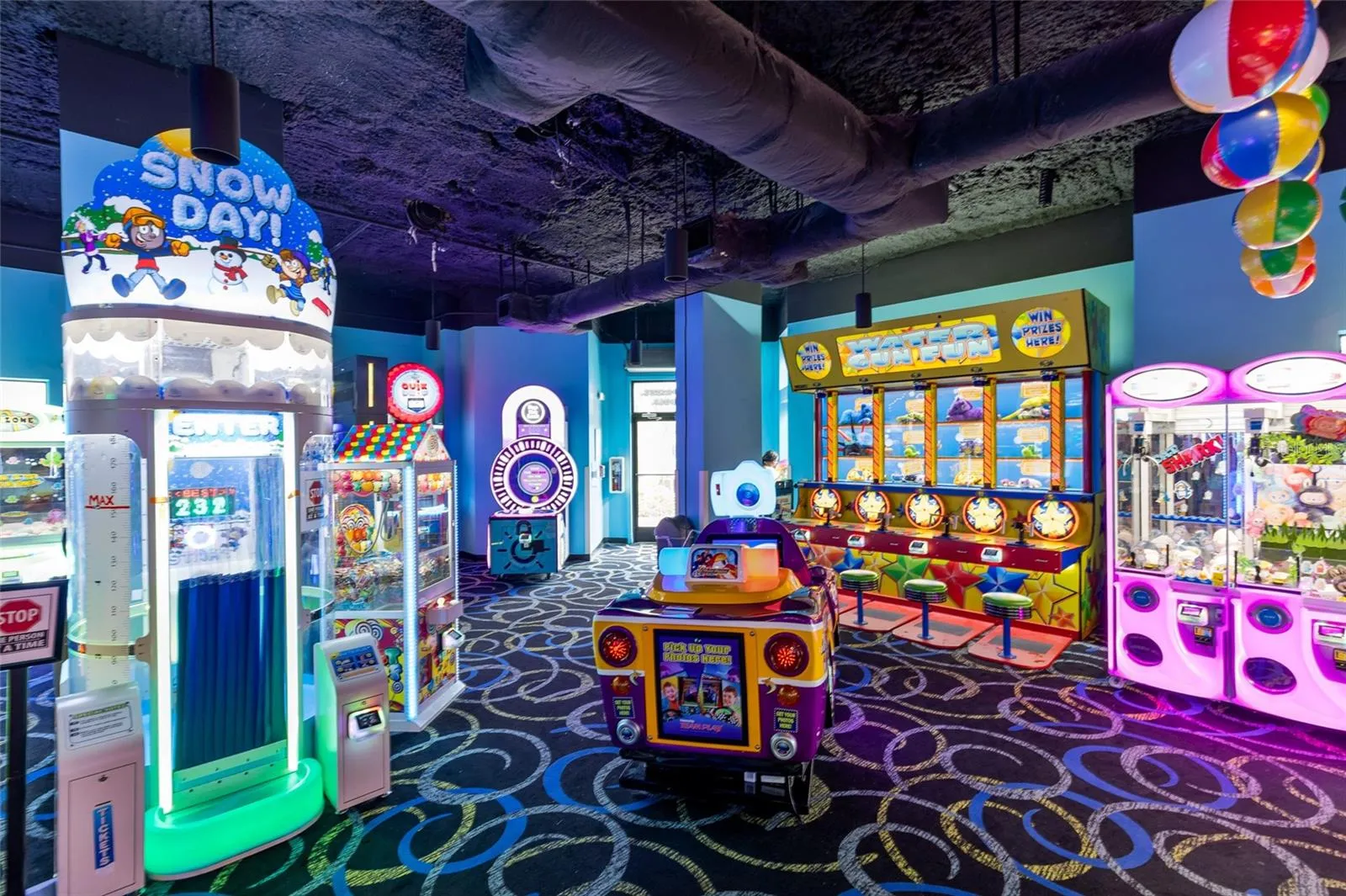 Arcade Inside Condo Building