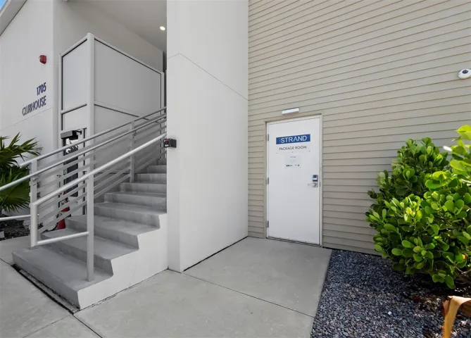 For your convenience, a secured package room in the 1705 building