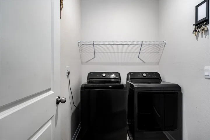 Laundry room to garage