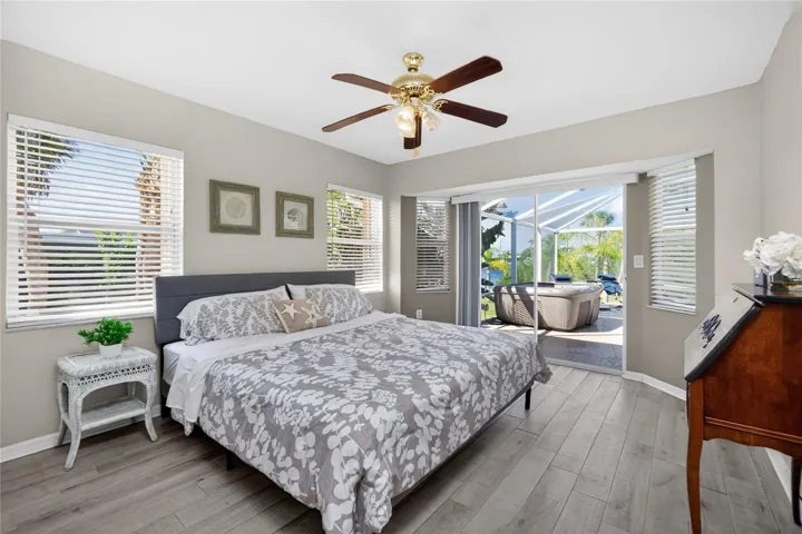 Your guests will feel like like reserved their own suite with pool access and a hot tub just steps from their guest room. You will be the host with the most when placing your guests here.