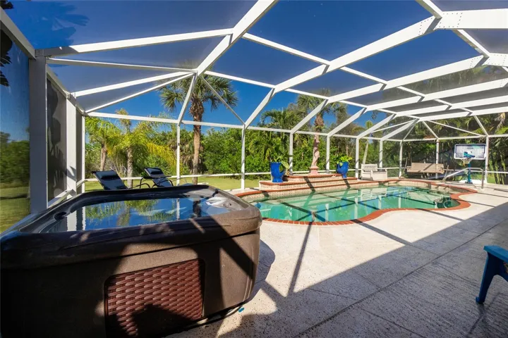 So much privacy to enjoy this fabulous home's amenities.