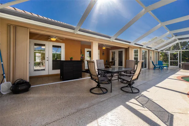 Pool seating options galore.