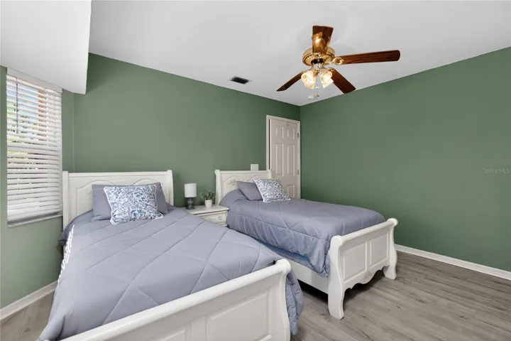 For those who like a little more privacy and quiet, Guest Bedroom #3 is all set up and ready to receive them.