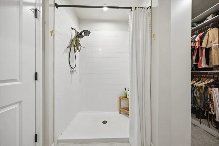 Primary Bathroom - walk in closet