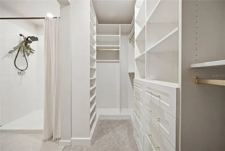 Primary Bathroom - walk in closet