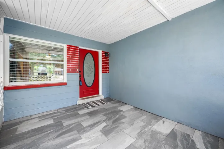 Screen Enclosed Front Porch
