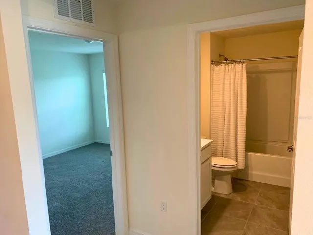 Bathroom between First and Second Bedrooms