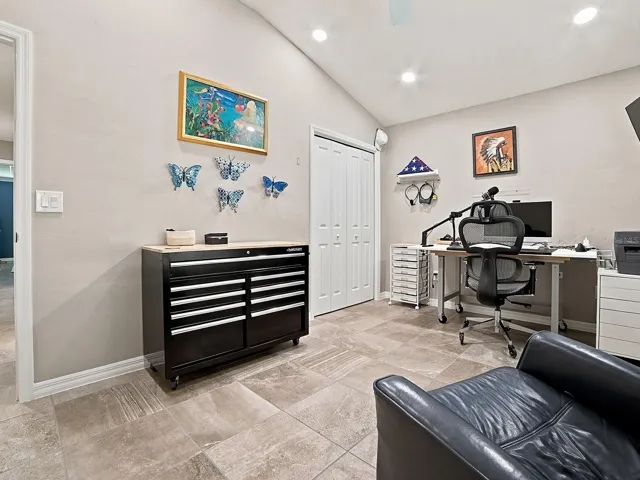 NICE LARGE CLOSET.