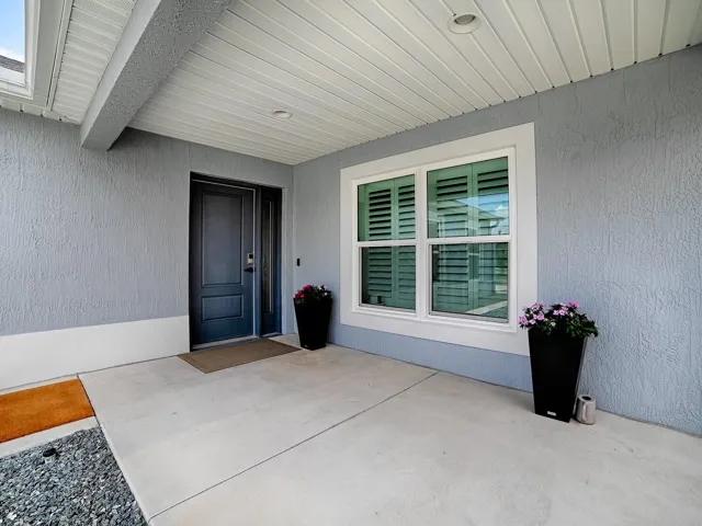 INVITING FRONT PORCH.