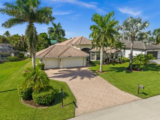 Beautiful landscaping and setting on this property