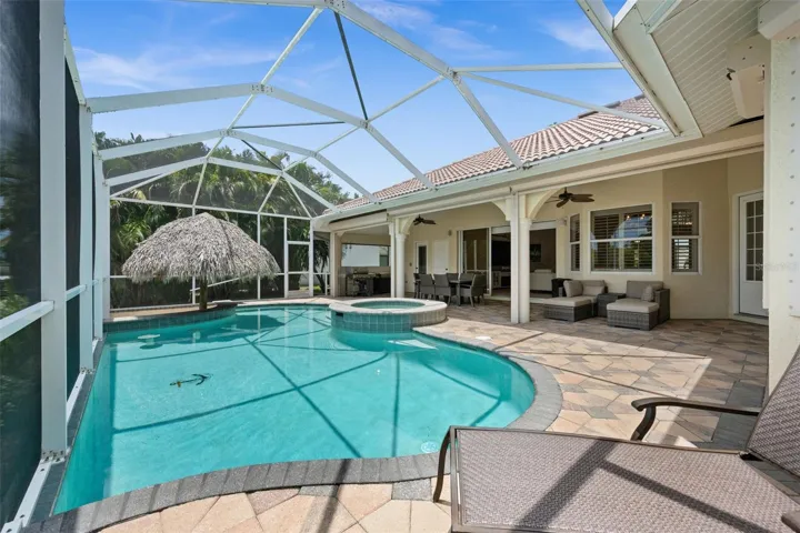 Beautiful resort style pool