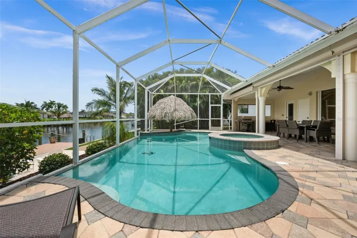 Pool is always ready for a dip