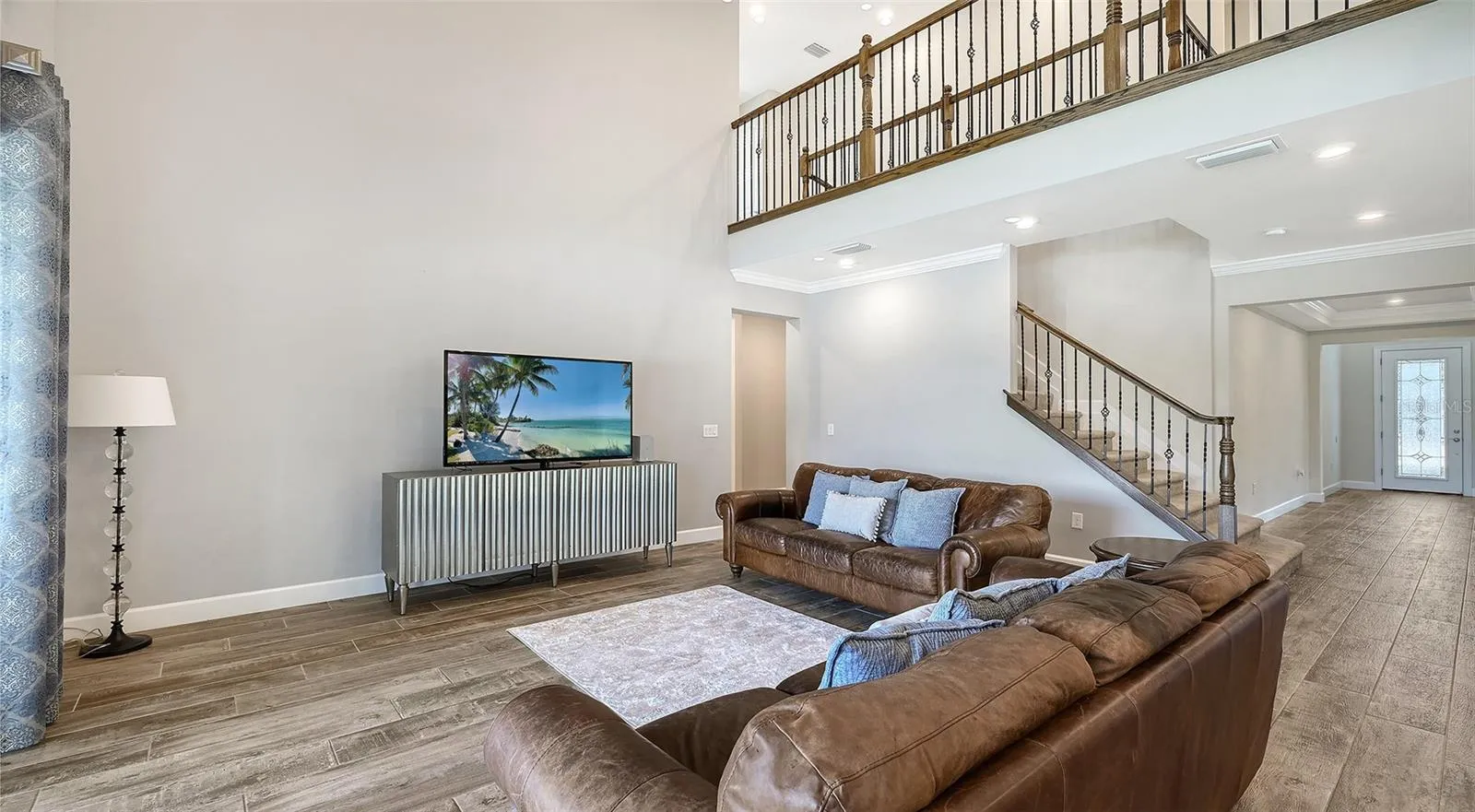 Two Story Great Room