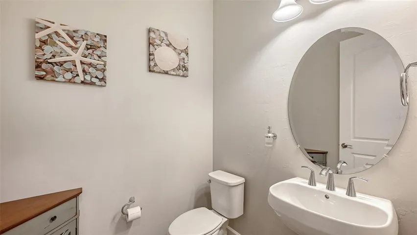 Powder Room on Main Floor