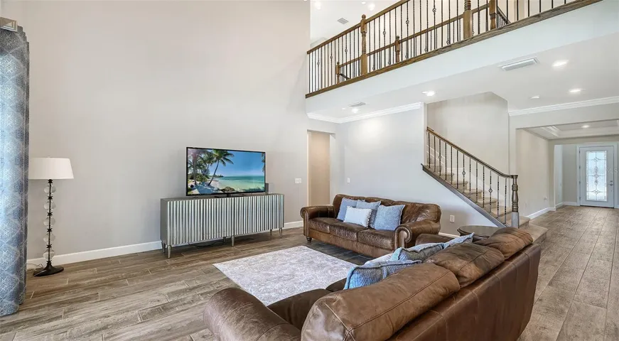 Two Story Great Room