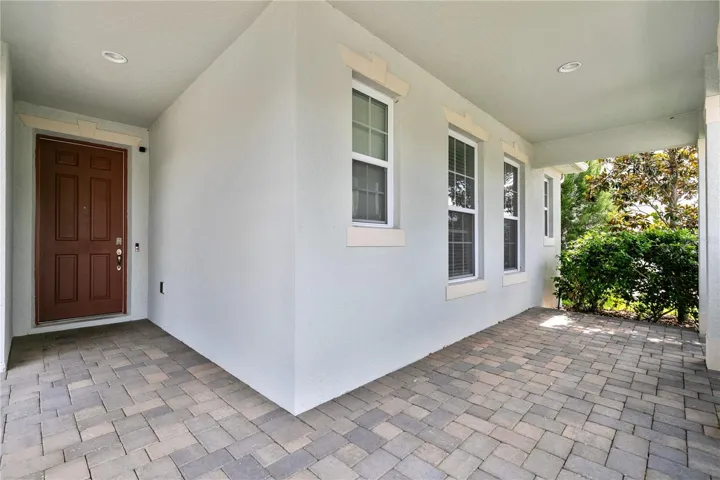 Front porch entry