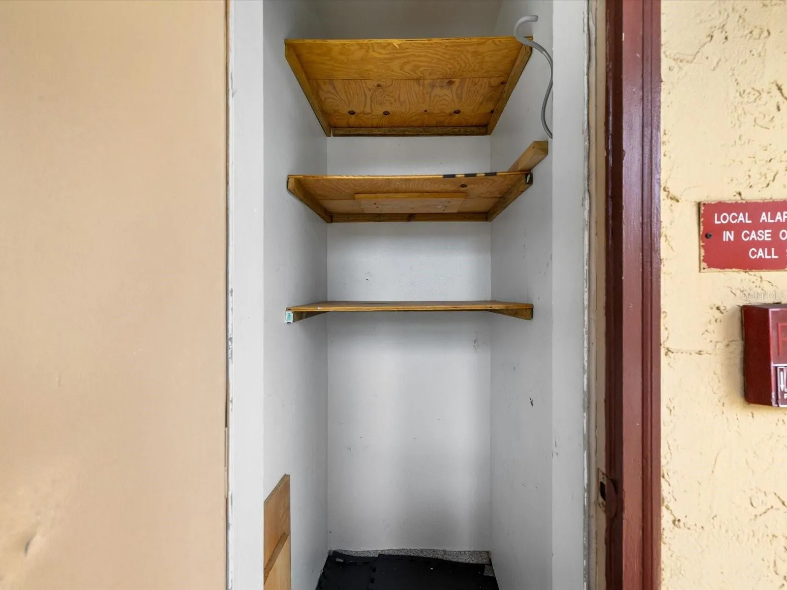 Private Keyed Storage Room for Personal Belongings