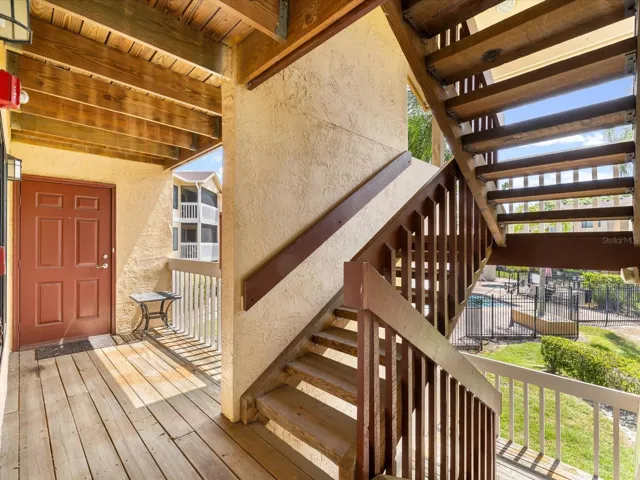 Alternate Entrance to the Condo, from the Pool Area