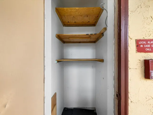 Private Keyed Storage Room for Personal Belongings