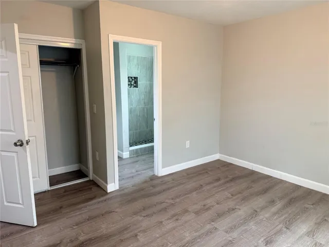 2nd bedroom with ensuite & built in closet.