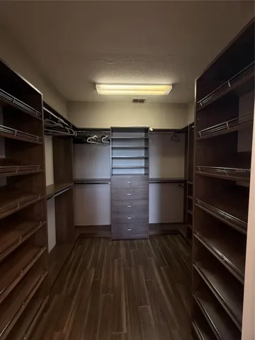 Master closet