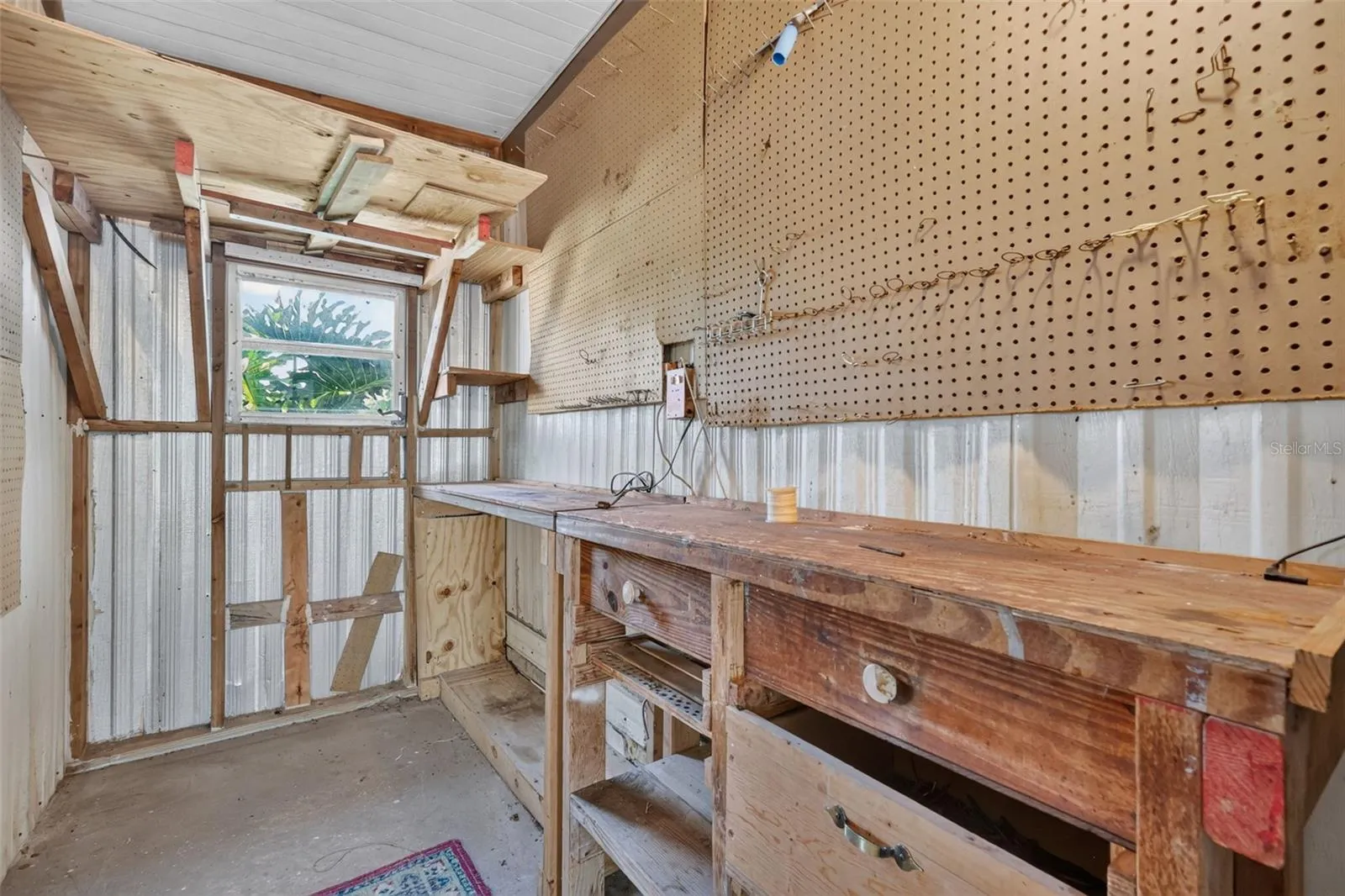 3rd shed w/workbench