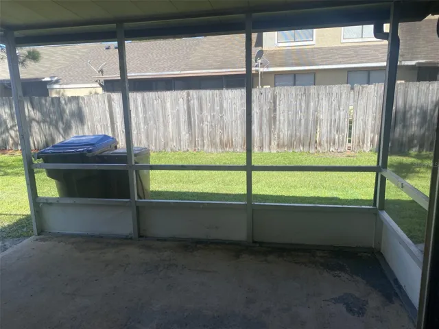 Screened Enclosed Back Porch