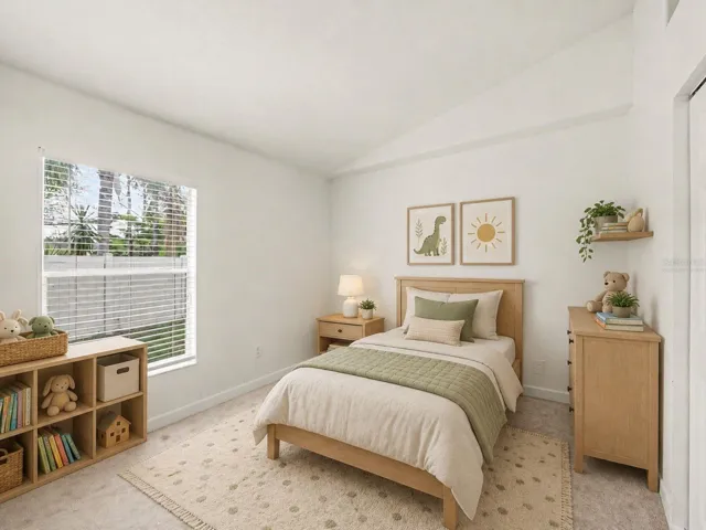 Bedroom 3 - Virtually Staged