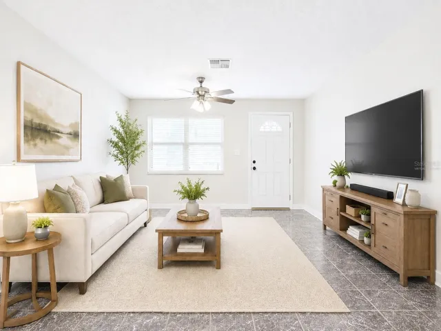 Living Room- Virtually Staged
