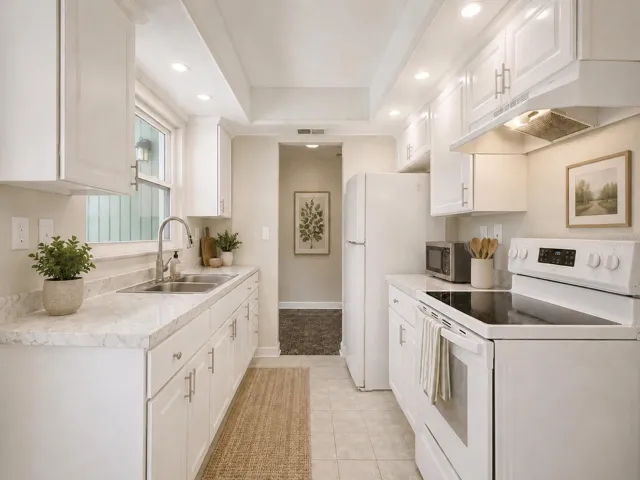 Kitchen-Virtually Staged