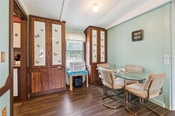 Breakfast Nook with two built in hutches