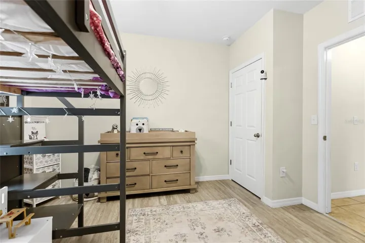 Bedroom 3 with built-in closet