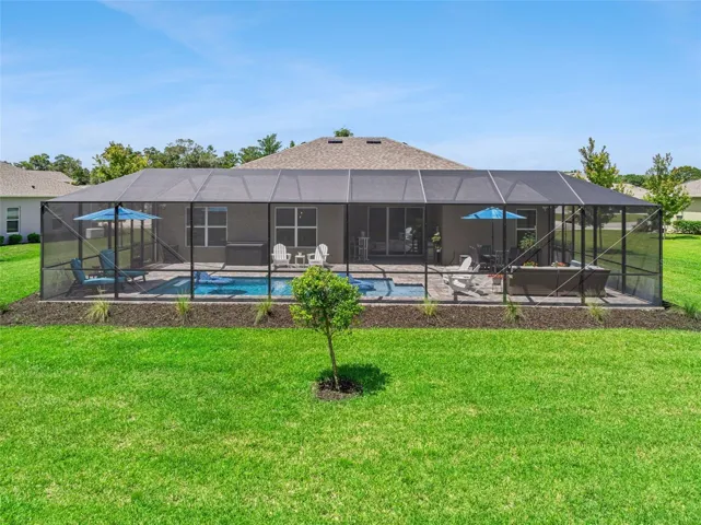 Oversized Pool/Patio area, Great for Entertaining & Relaxing