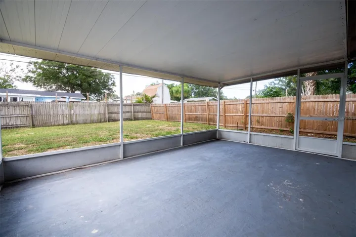 Enclosed Patio